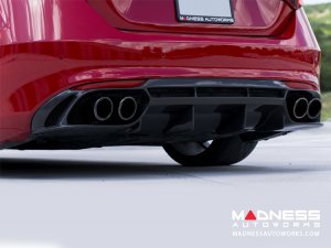Alfa Romeo Giulia Diffuser - Carbon Fiber - Estremo - Feroce Carbon - Base Model